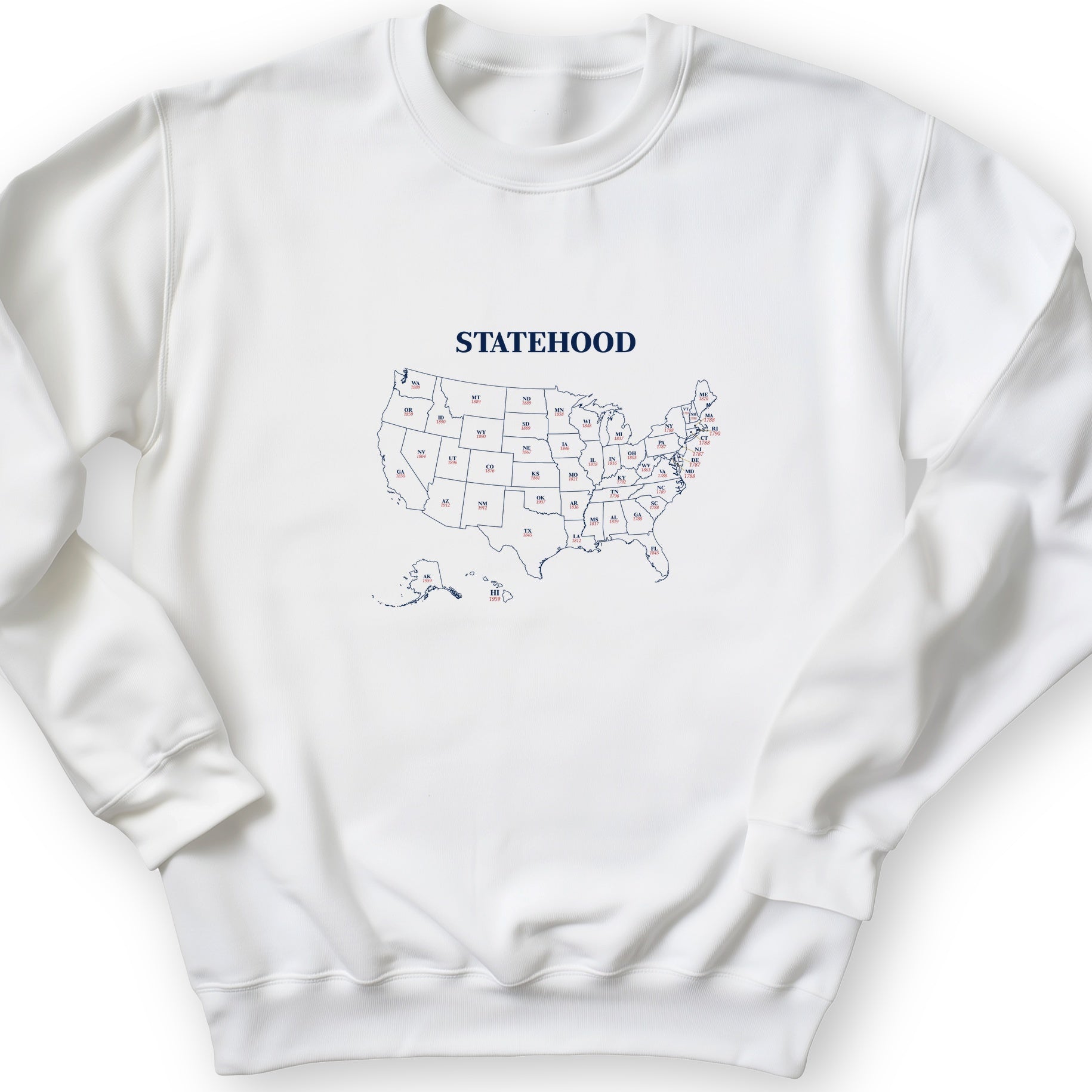 US Statehood Sweatshirt