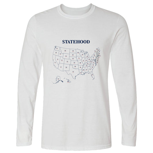 US Statehood Long Sleeve T-Shirt