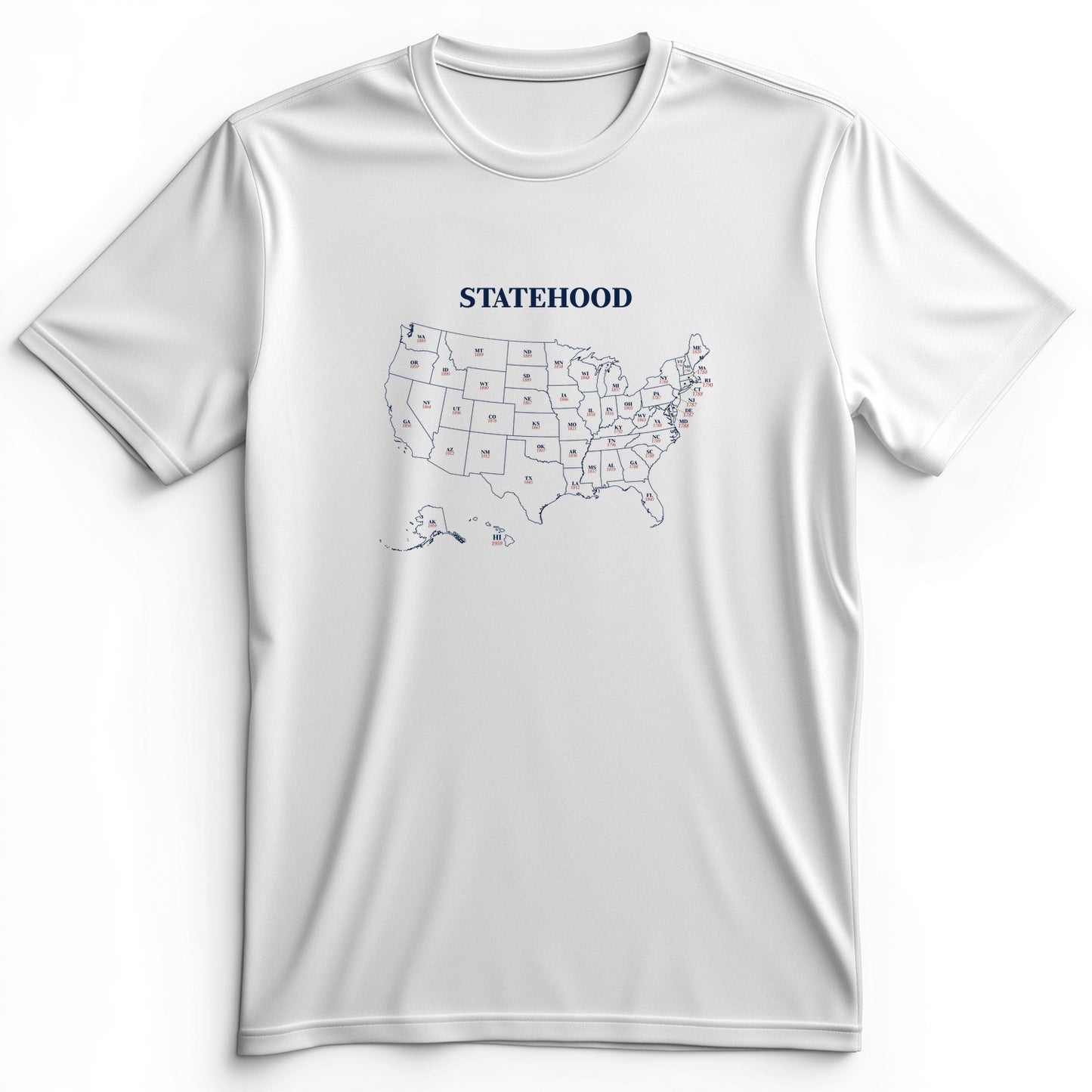 US Statehood Premium Tee