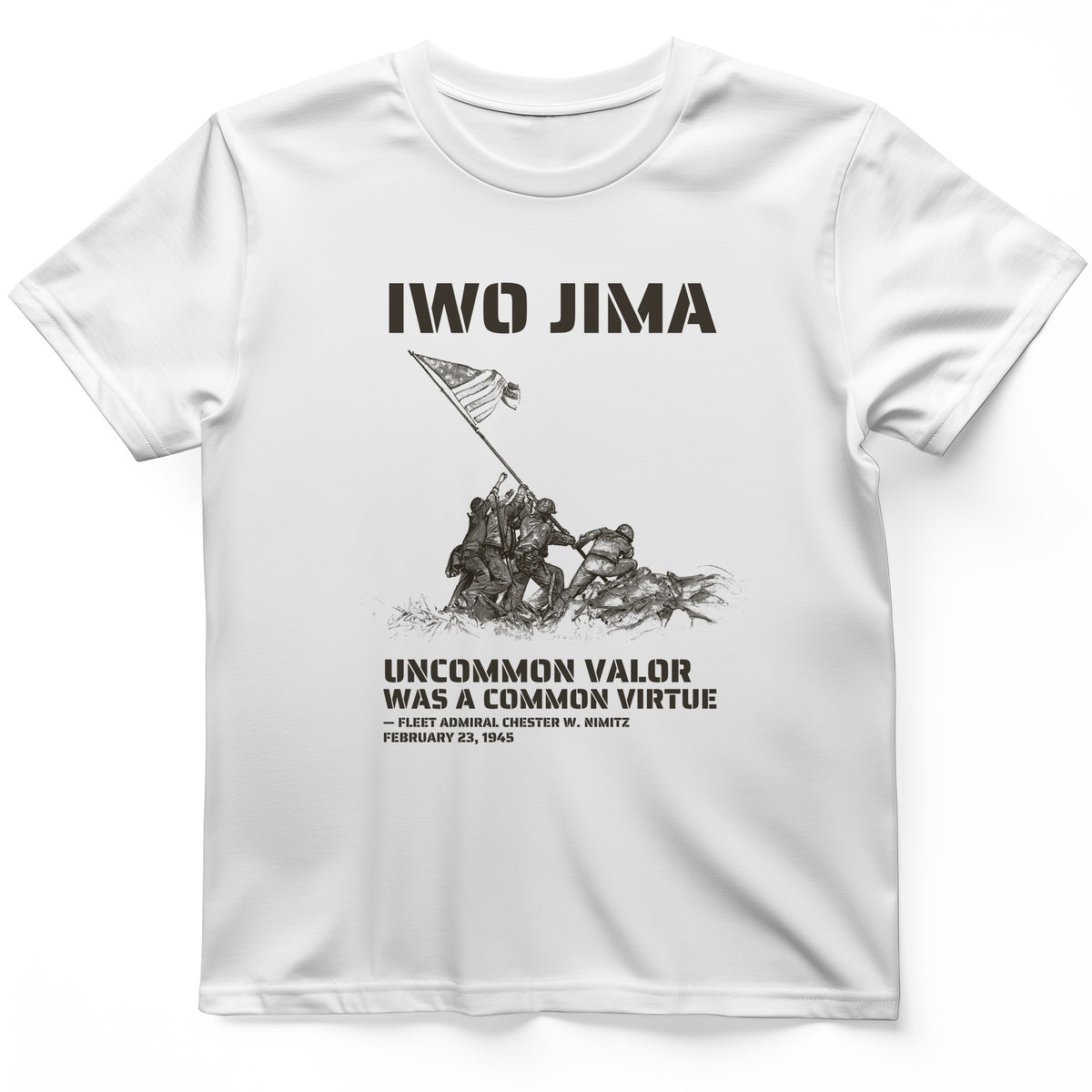 Uncommon Valor Iwo Jima T-Shirt