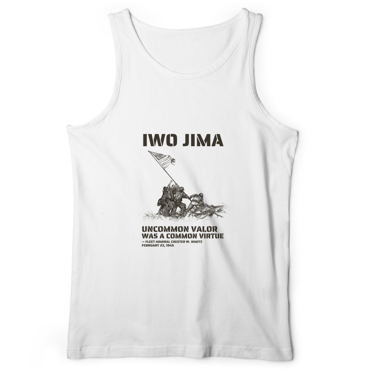 Uncommon Valor Iwo Jima Tank Top