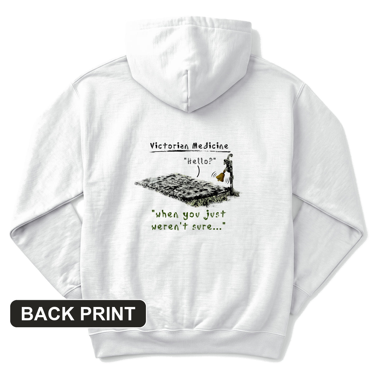 Victorian Medicine Back Print Hoodie