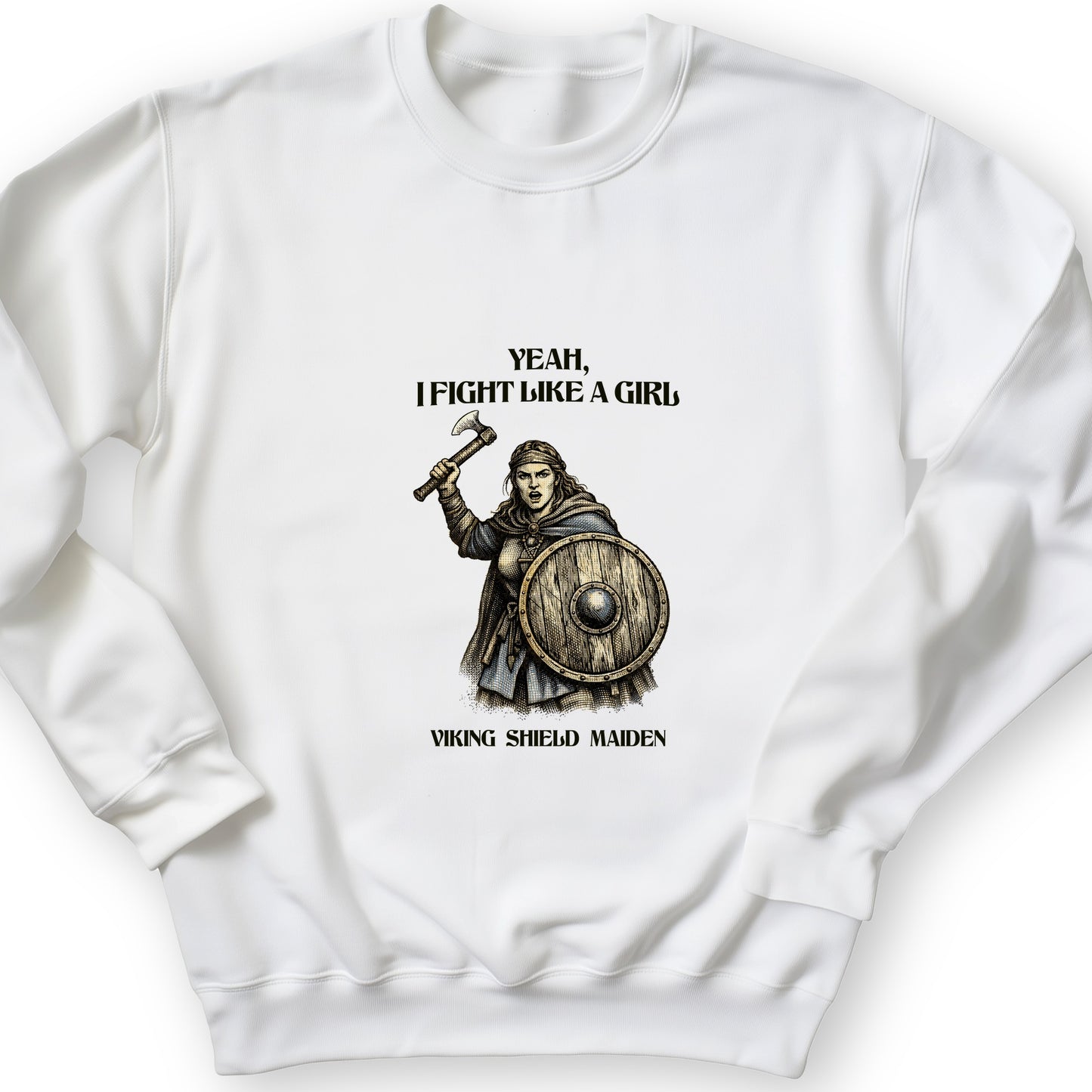 Viking Shield Maiden Sweatshirt