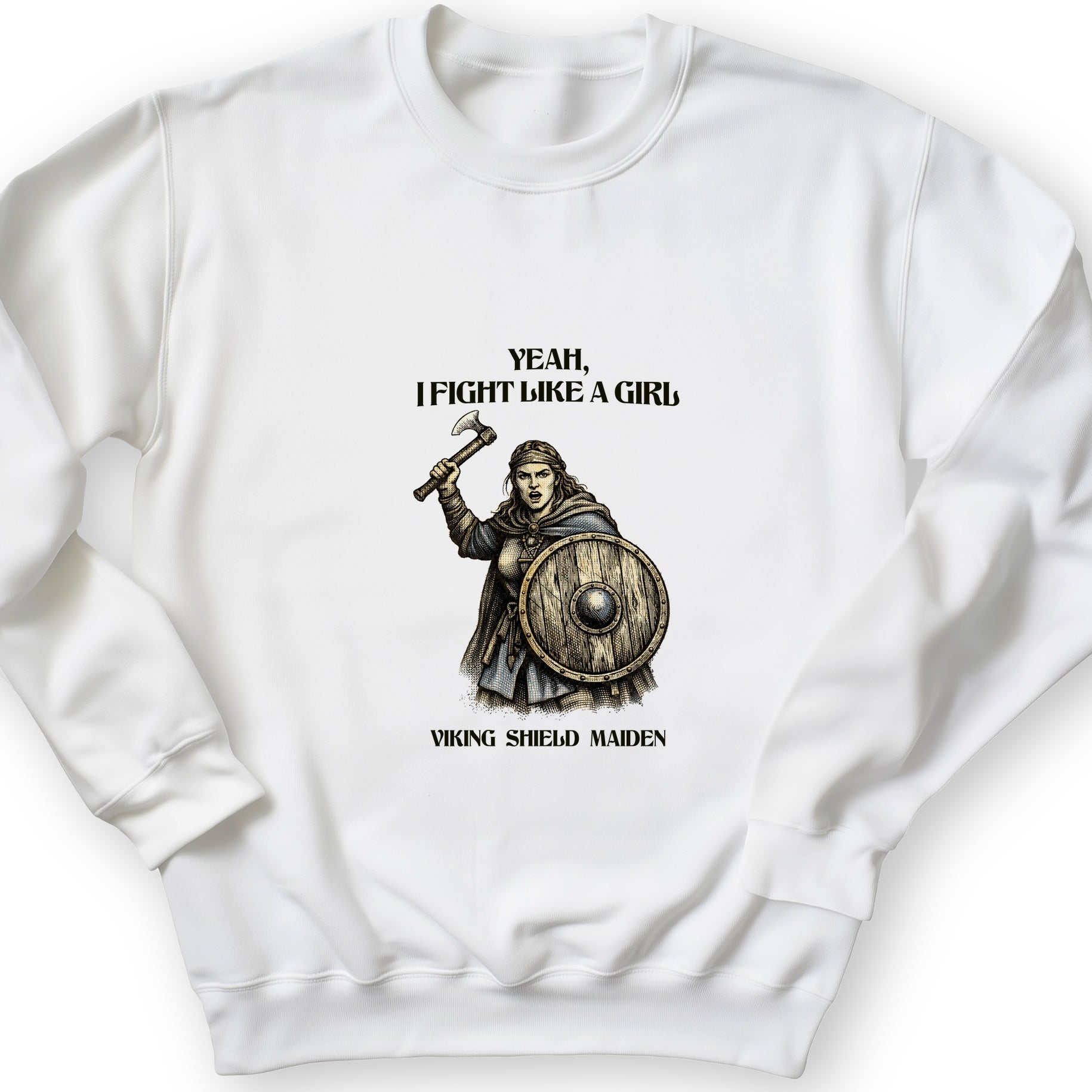 Viking Shield Maiden Sweatshirt