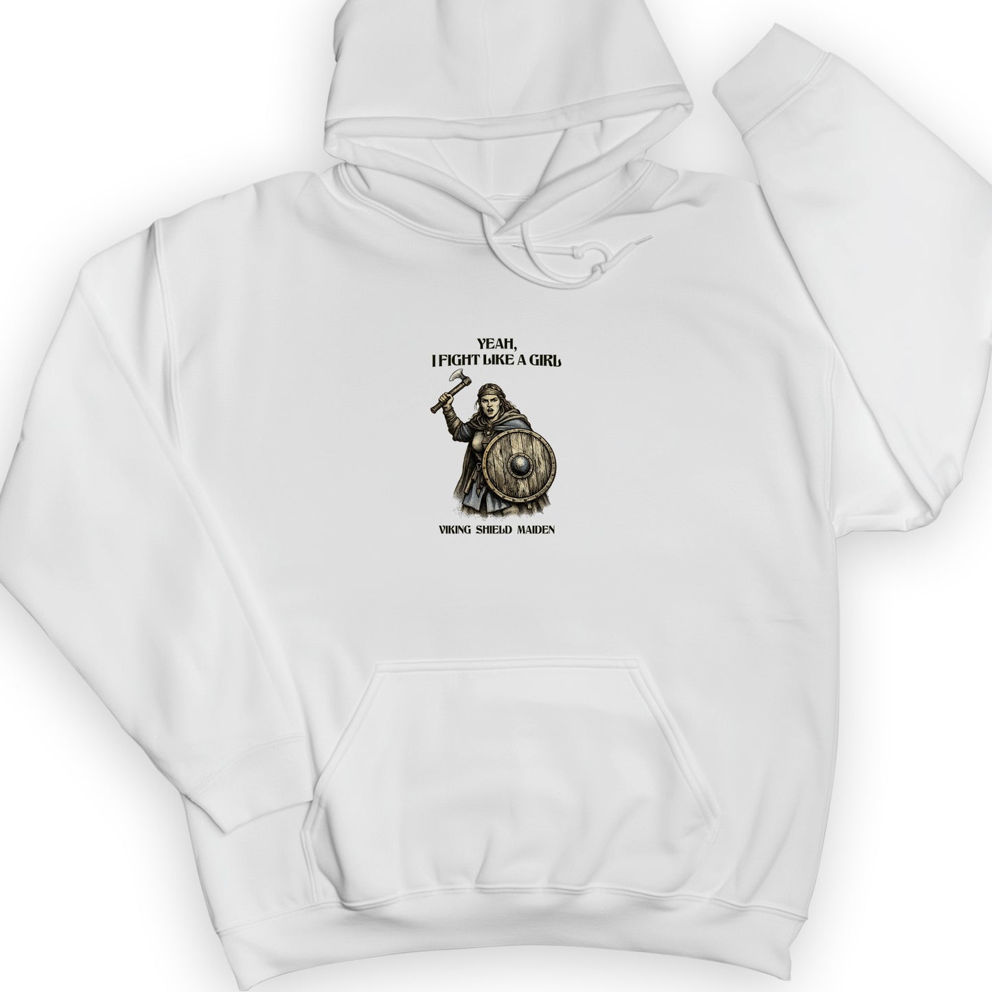 Viking Shield Maiden Hoodie