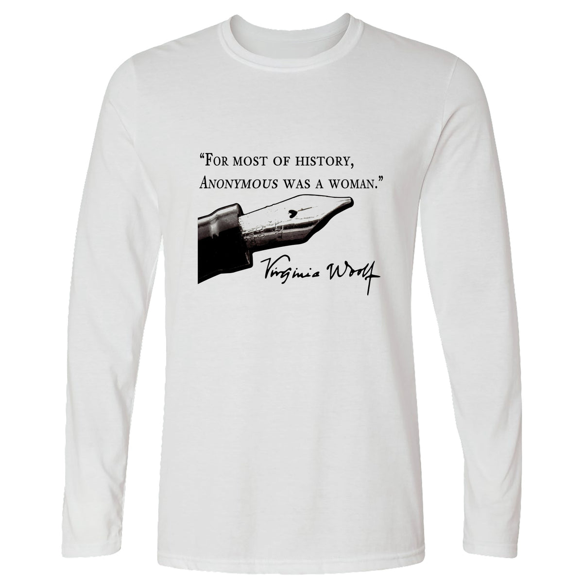 Virginia Woolf Long Sleeve T-Shirt