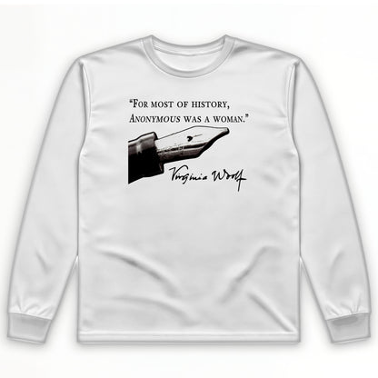 Virginia Woolf Long Sleeve T-Shirt