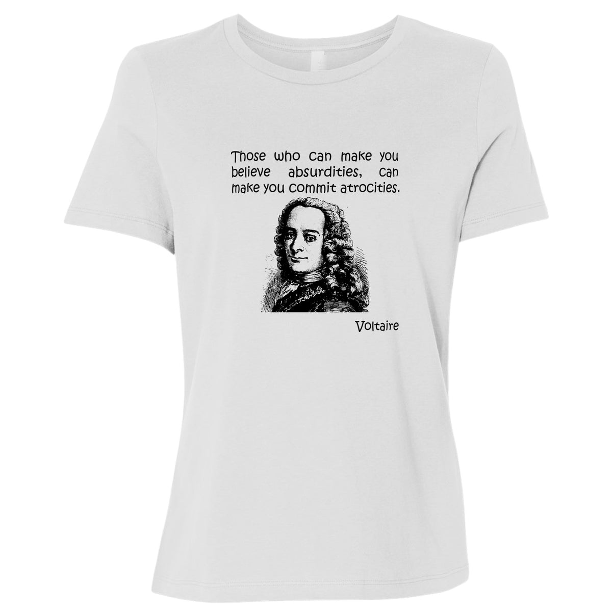 Voltaire Absurdities Women's T-Shirt