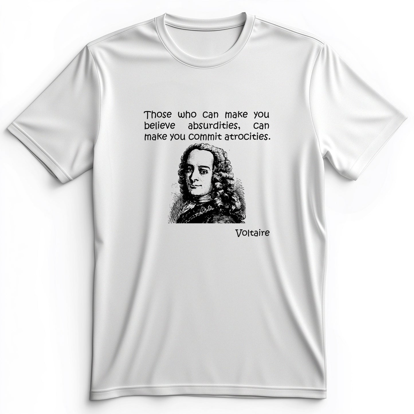 Voltaire Absurdities Premium Tee
