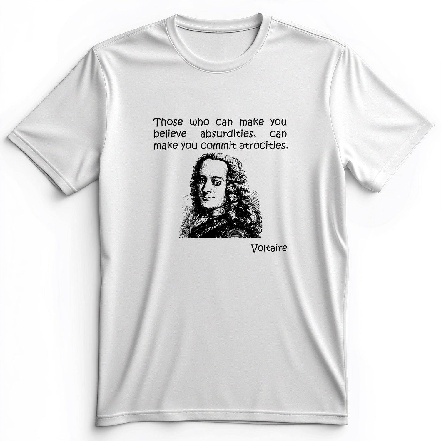 Voltaire Absurdities Premium Tee