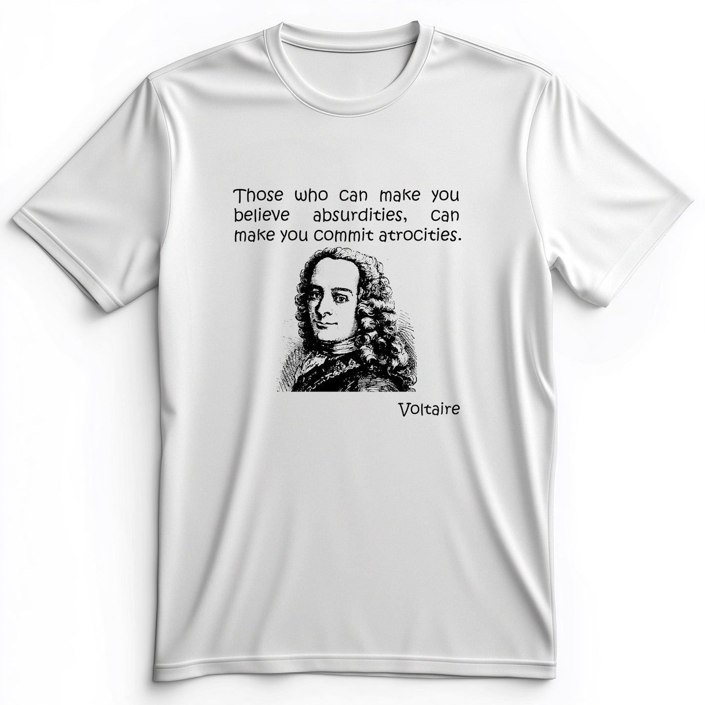 Voltaire Absurdities Premium Tee