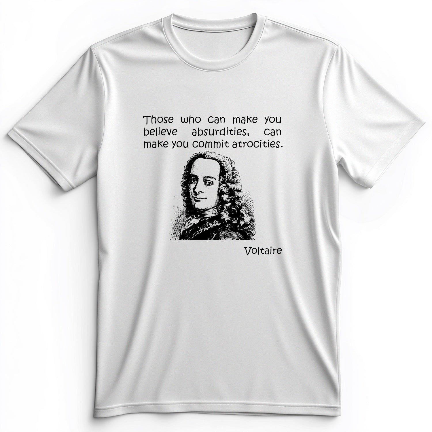 Voltaire Absurdities Premium Tee