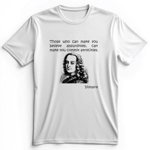 Voltaire Absurdities Premium Tee