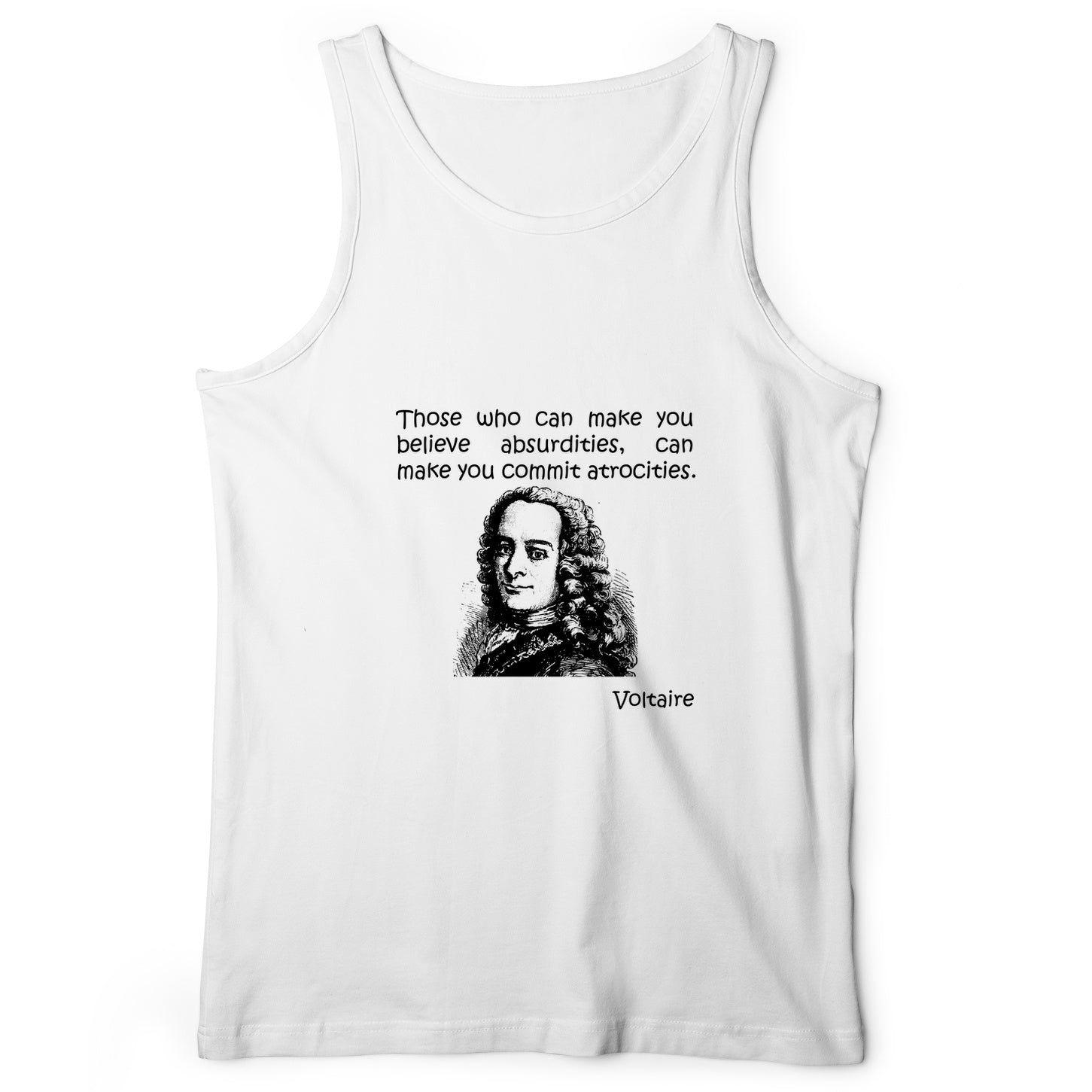 Voltaire Absurdities Tank