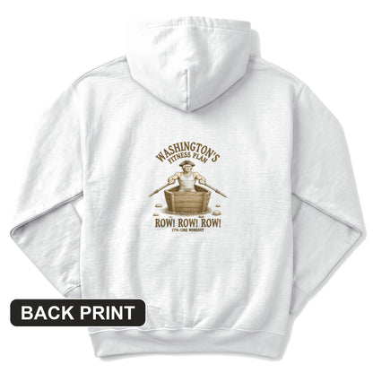 Washington Fitness Plan Back Print Hoodie
