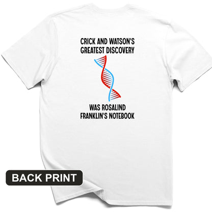 Watson and Crick Back Print T-Shirt