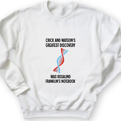 Watson and Crick Crewneck