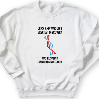 Watson and Crick Crewneck