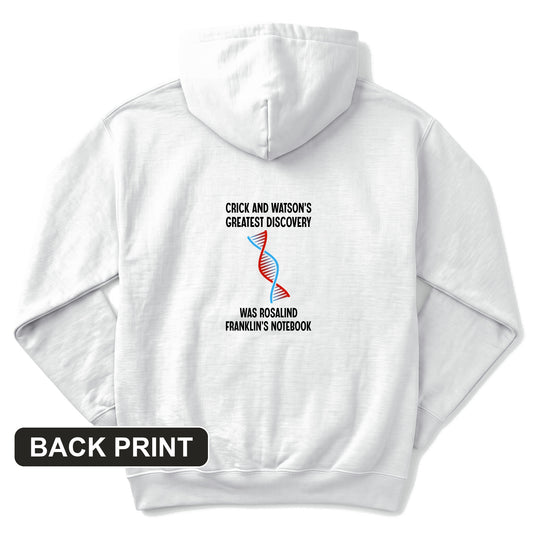 Watson and Crick Back Print Hoodie