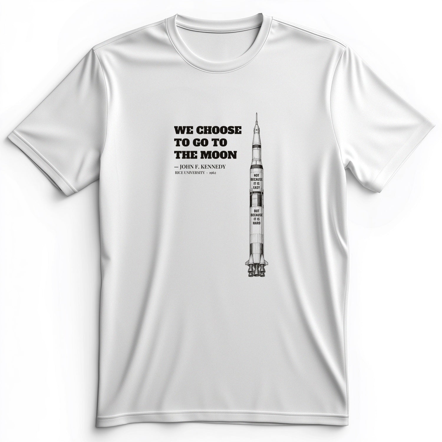 We Choose To Go To The Moon Premium Tee