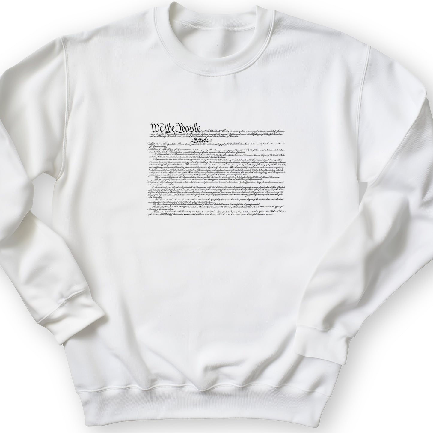 We The People Constitution Crewneck