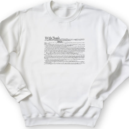 We The People Constitution Crewneck