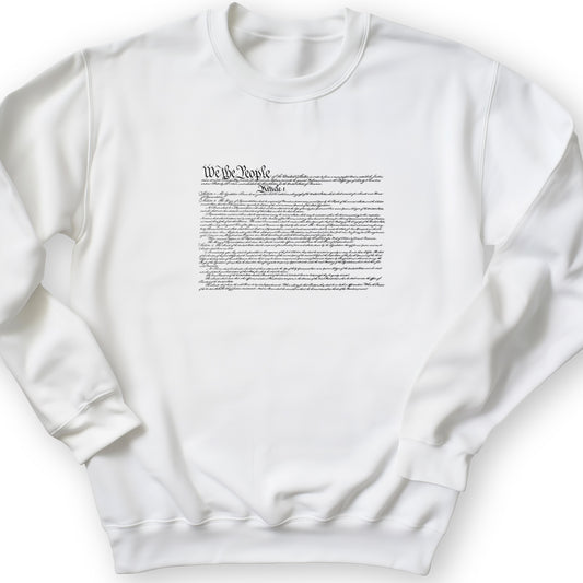 We The People Constitution Crewneck
