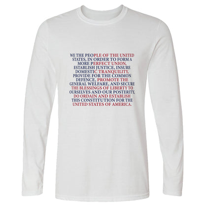 We The People Flag Long Sleeve T-Shirt