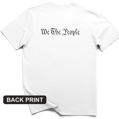 We the People Back Print T-Shirt