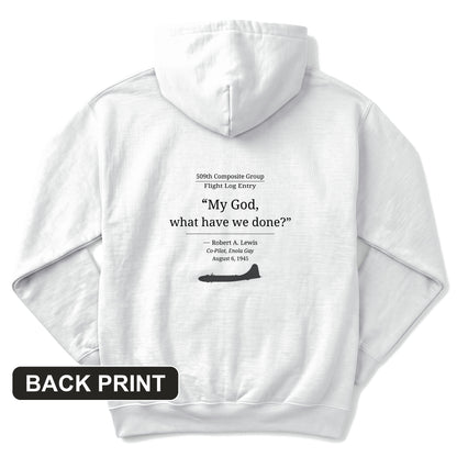 What Have We Done Back Print Hoodie