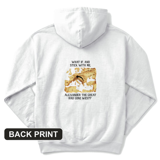 What If Alexander Back Print Hoodie