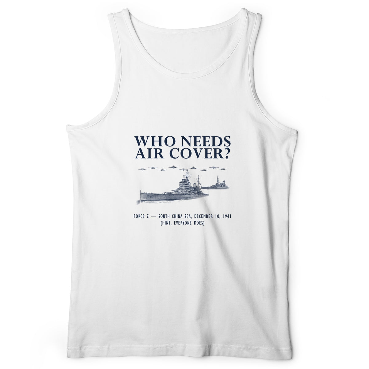 Who Needs Air Cover Tank Top