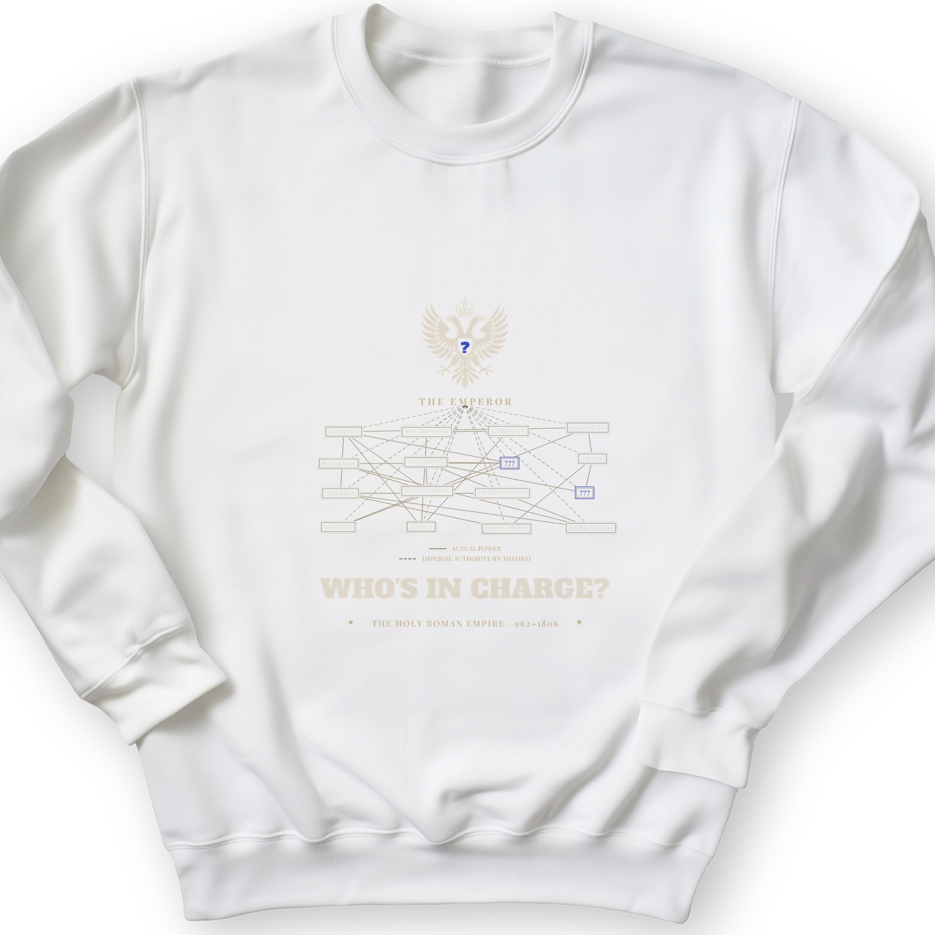 Whos In Charge Sweatshirt