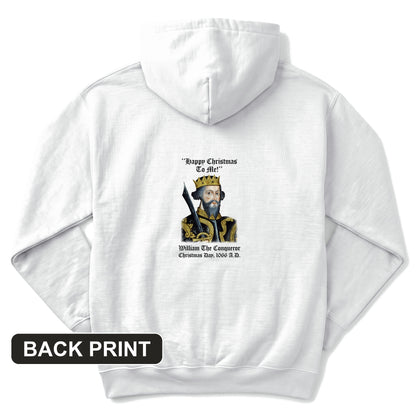 William the Conqueror Crowned Back Print Hoodie