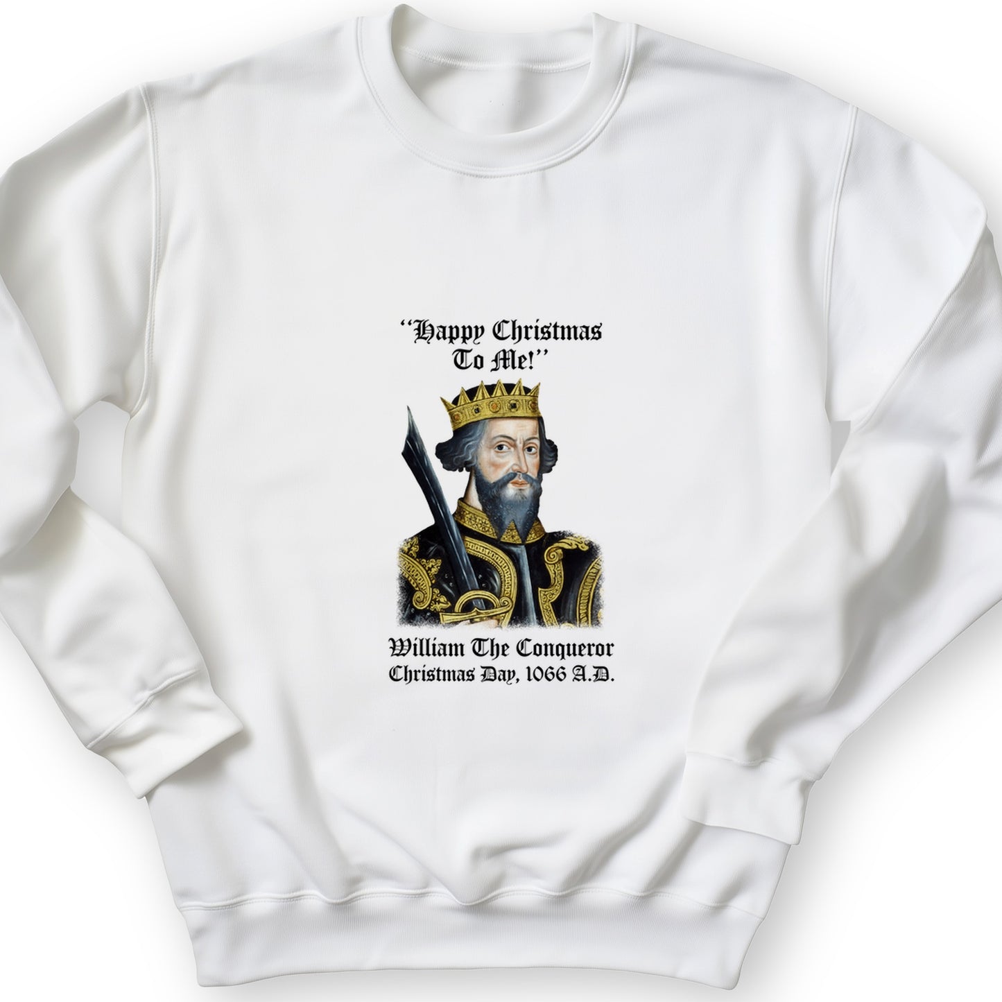 William the Conqueror Crowned Crewneck