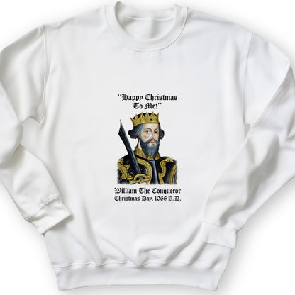 William the Conqueror Crowned Crewneck