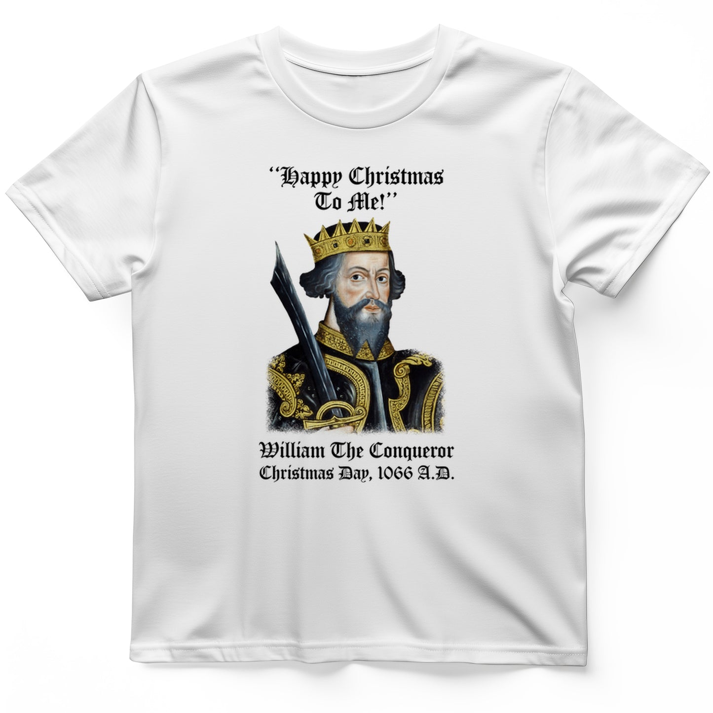 William the Conqueror Crowned T-Shirt