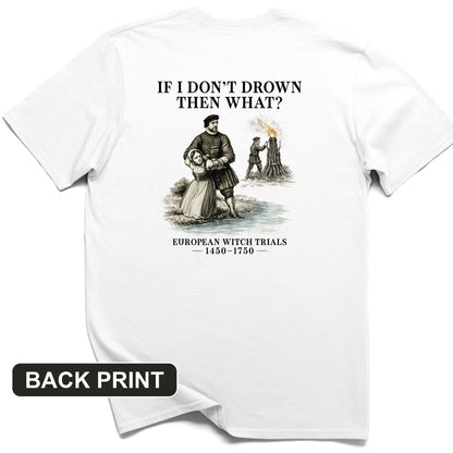 Witch Back Print T-Shirt