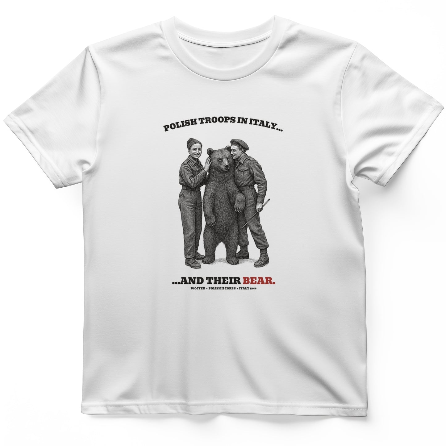 Wojtek Polish Troops Italy T-Shirt
