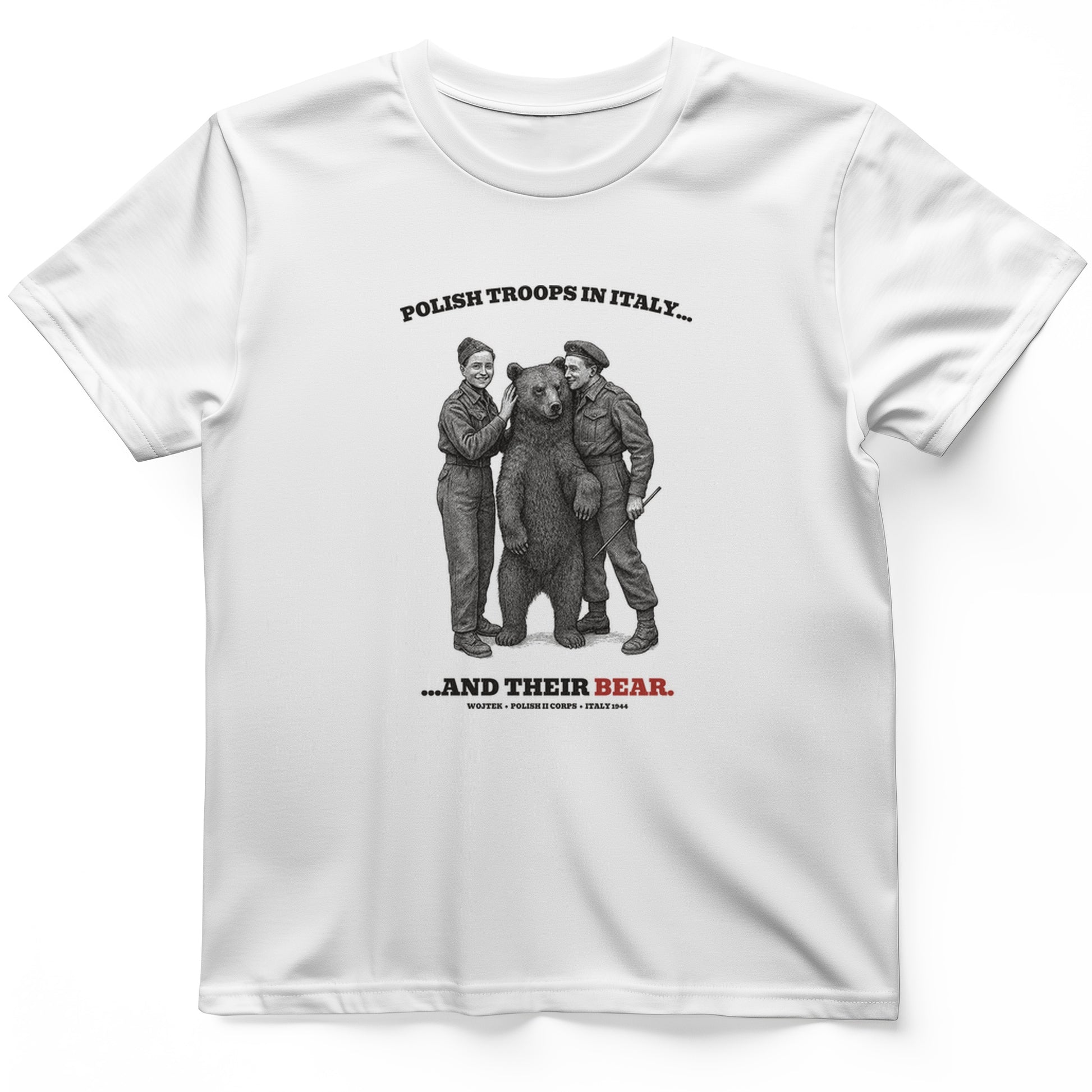 Wojtek Polish Troops Italy T-Shirt
