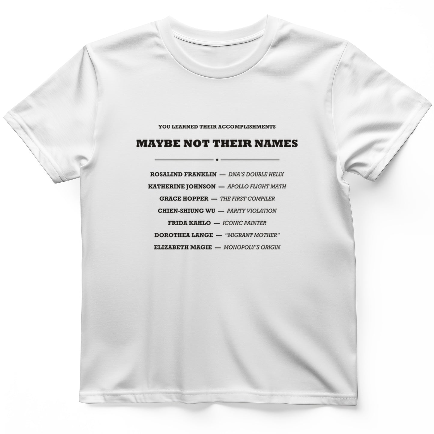 Women of Science T-Shirt