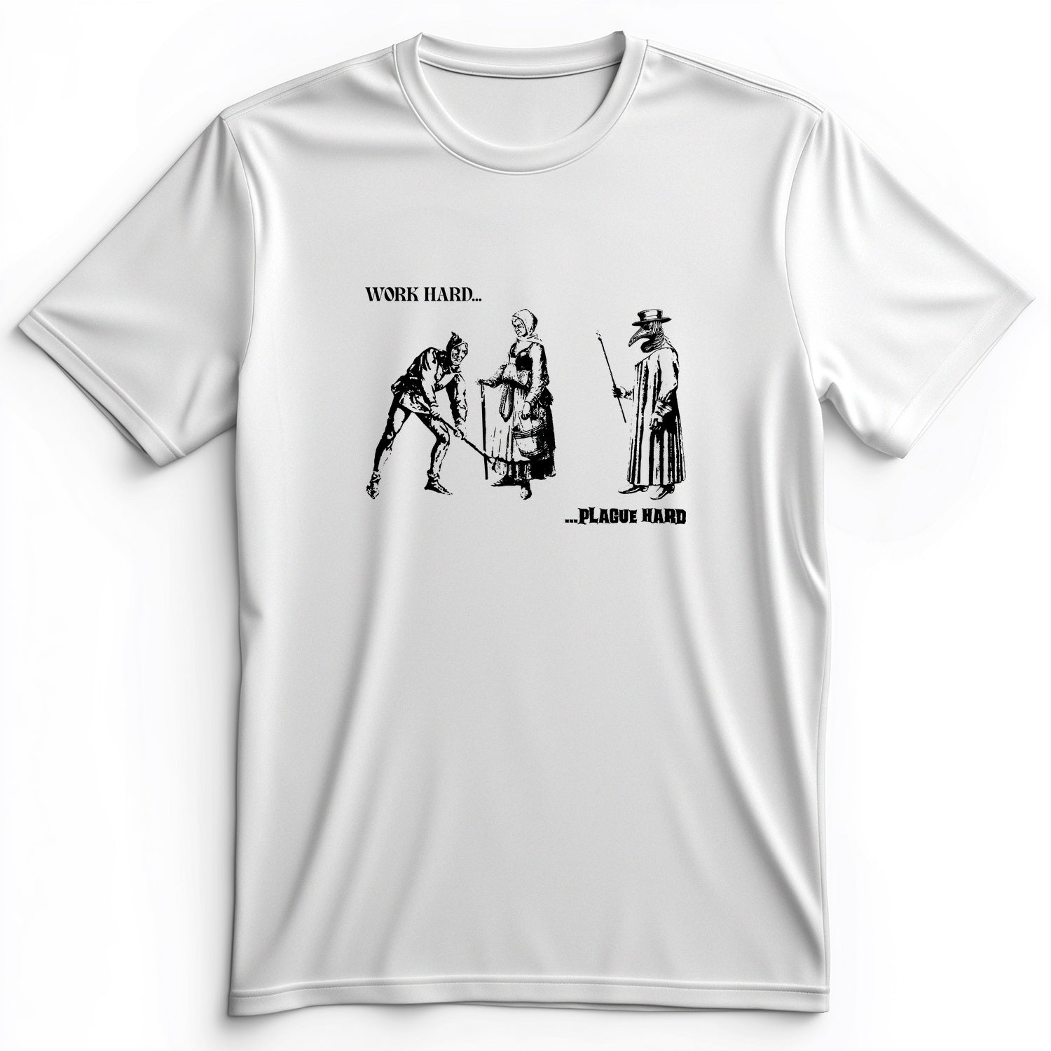 Work Hard Plague Hard Premium Tee