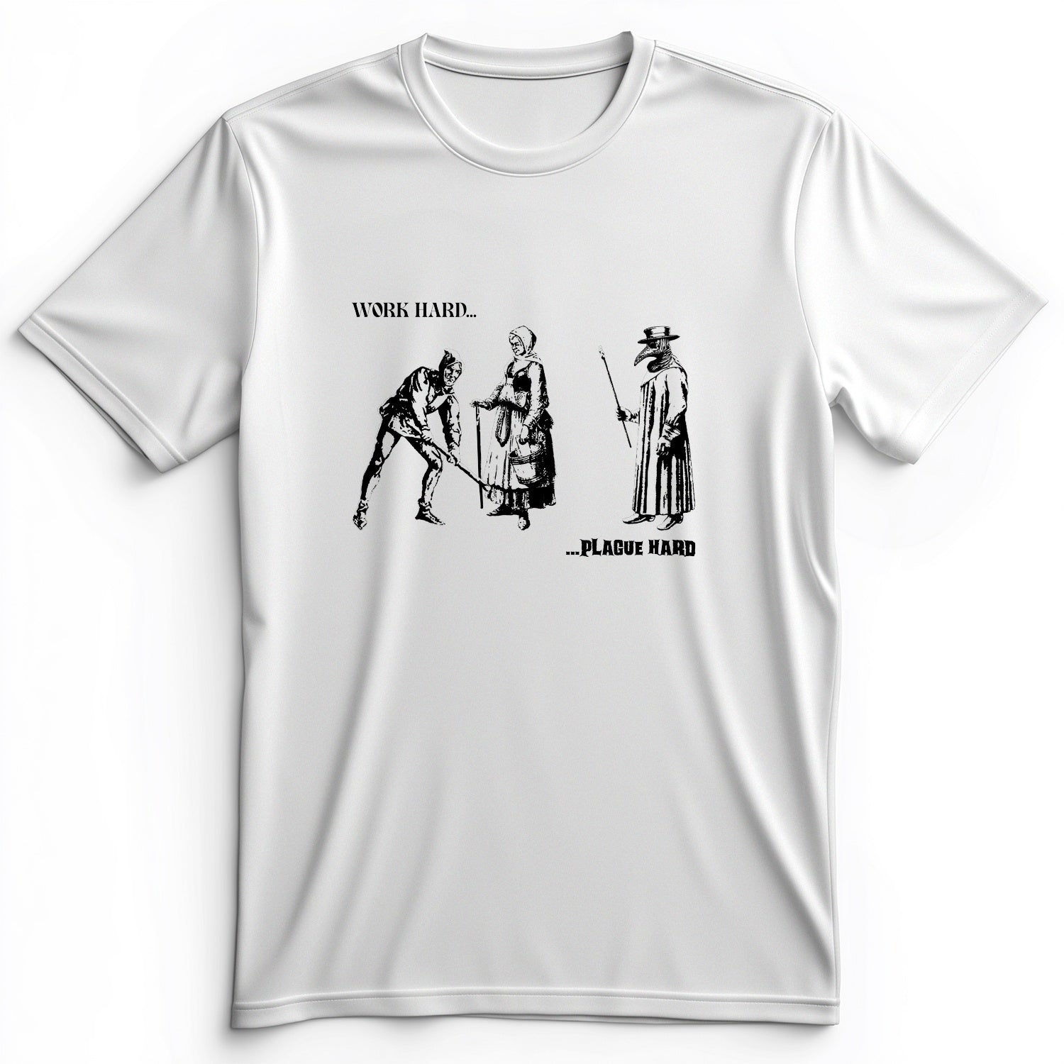 Work Hard Plague Hard Premium Tee