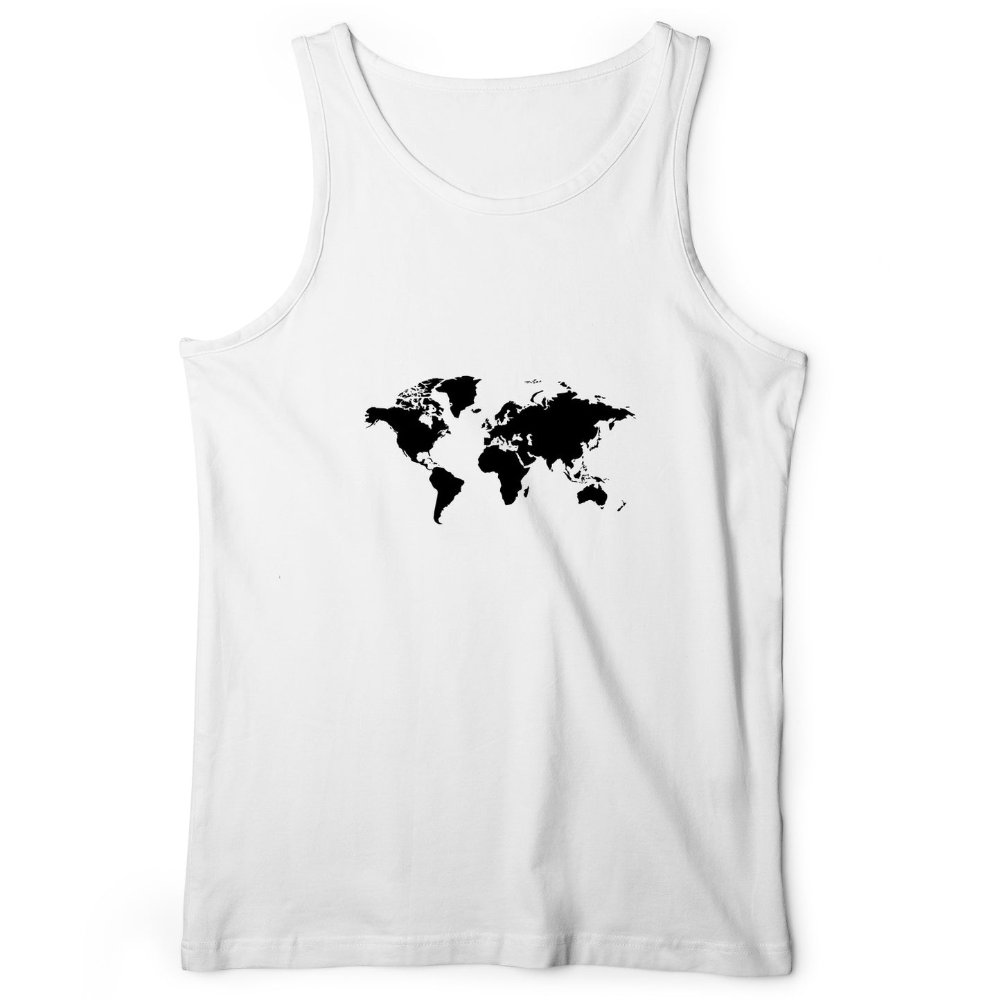 World Map Tank Top