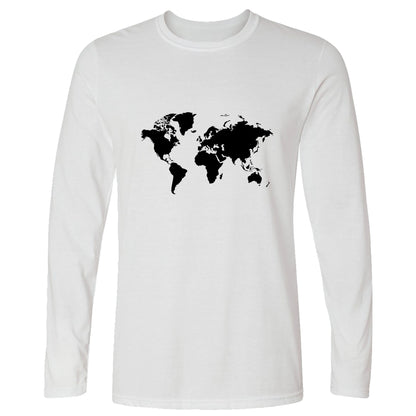 World Map Long Sleeve T-Shirt