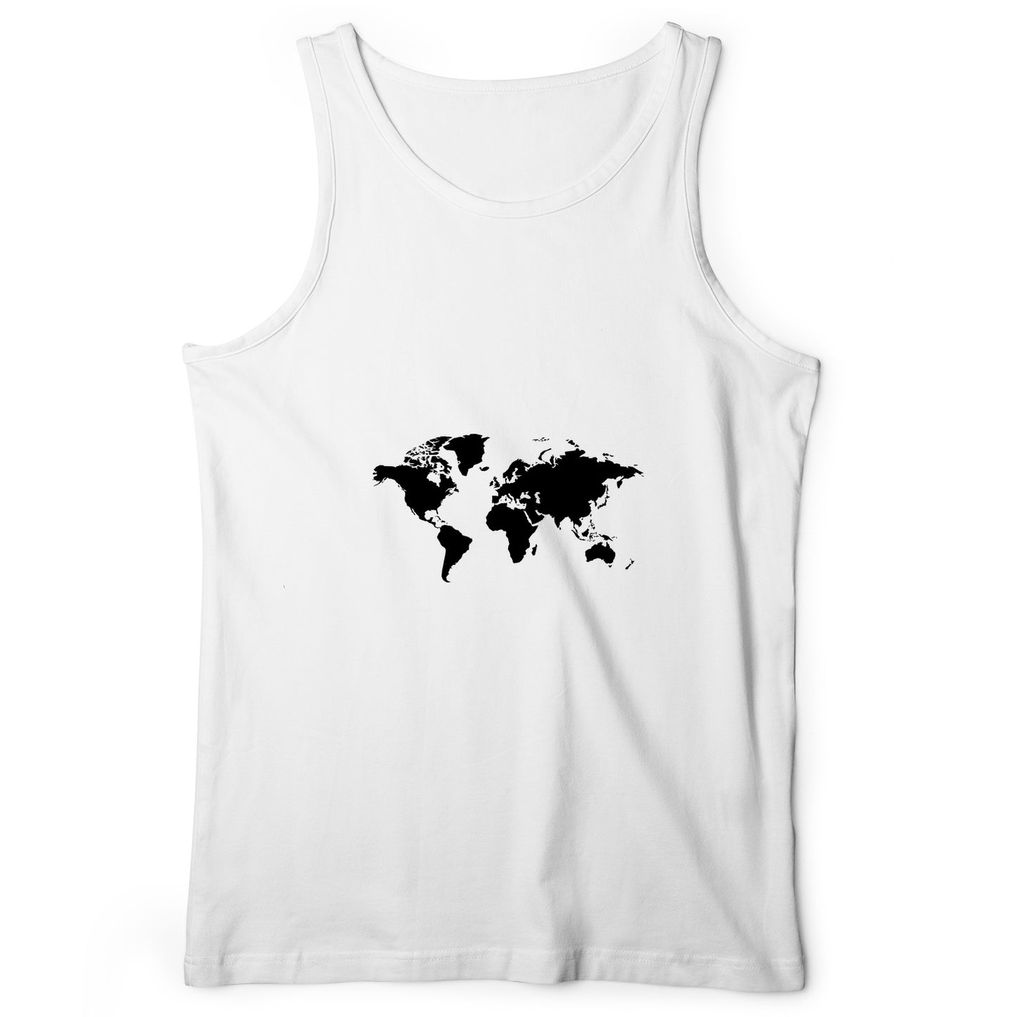 World Map Tank Top