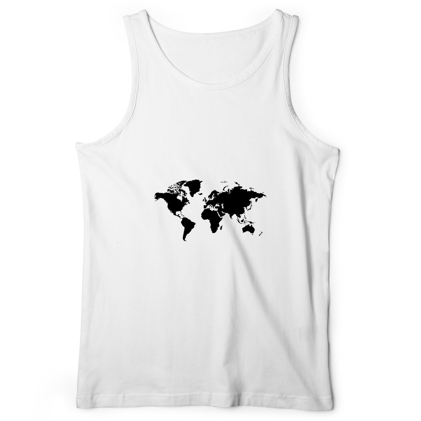 World Map Tank Top