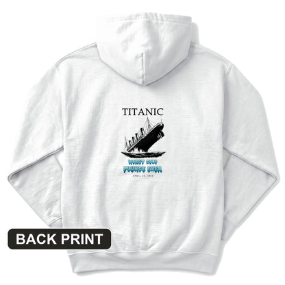 Worst Cold Plunge Ever Back Print Hoodie