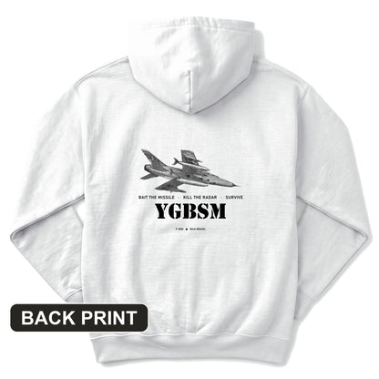 YGBSM Wild Weasel Back Print Hoodie