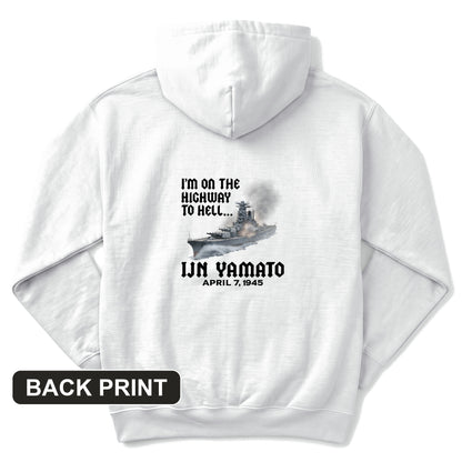 Yamato Back Print Hoodie